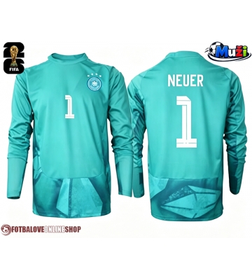 Německo Manuel Neuer #1 Brankář Domácí Dres MS 2026 Dlouhým Rukávem